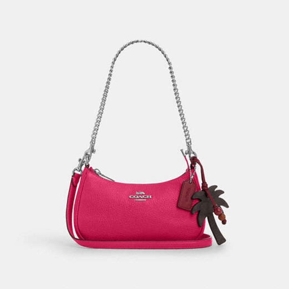 Teri Mini Crossbody Bag With Palm Tree Charm - Picture 1 of 10